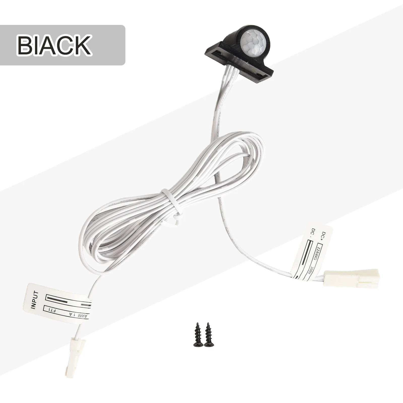 1X 자동 DC 12V 조정 가능한 PIR 적외선 Led 모션 센서 스위치 라이트 스트립 출입구 발코니 캐비닛 복도 계단 다락방