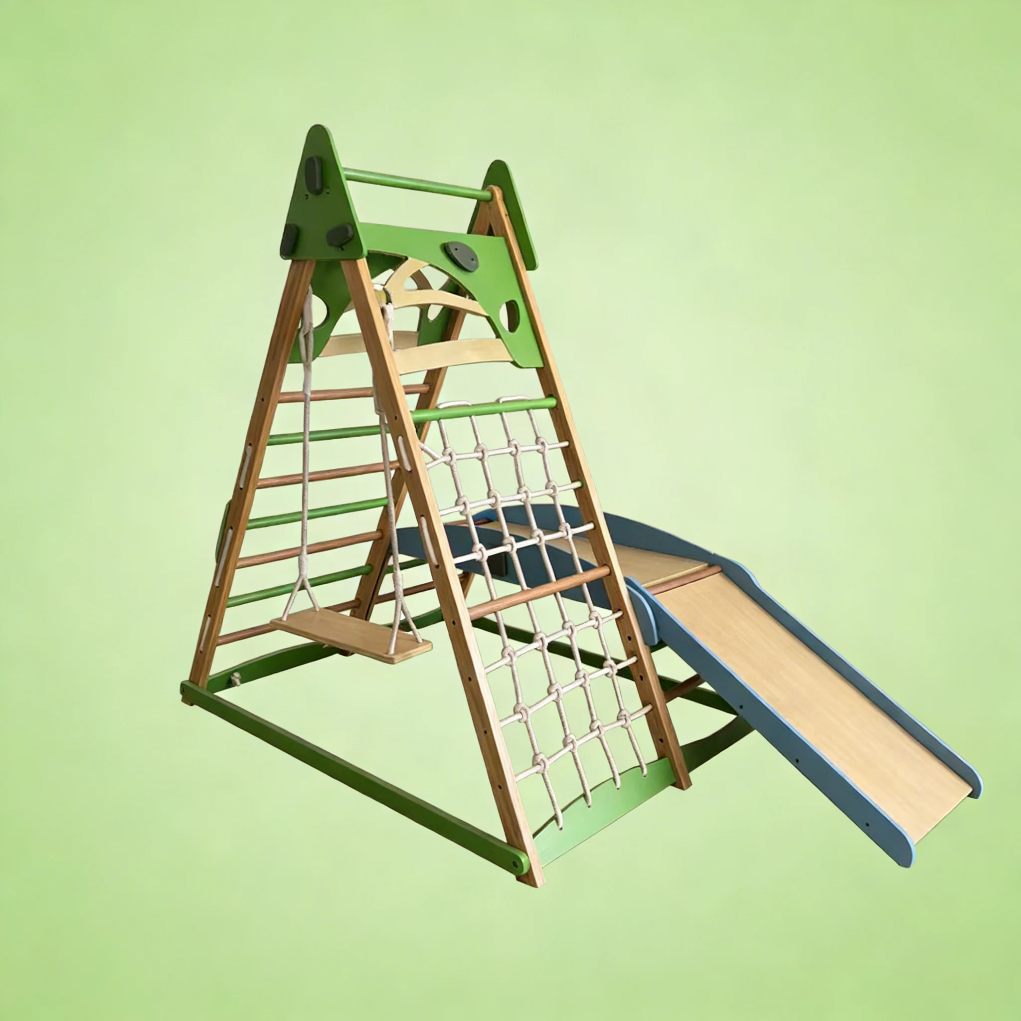 Customizable Natural Rock Climbing Wall Climbing Walls Solid Wood for Kids Indoor Outdoor Rock Climb Train