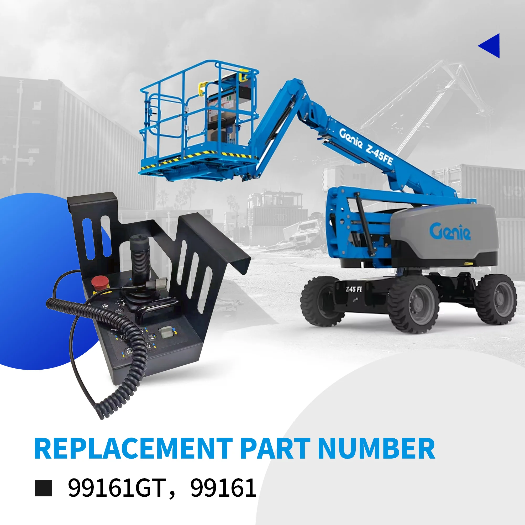 Control Box 99161 Adapter 96019 for Scissor Lift Genie Gen1-Gen 4 GS2668 GS3268 GS3390 GS4390