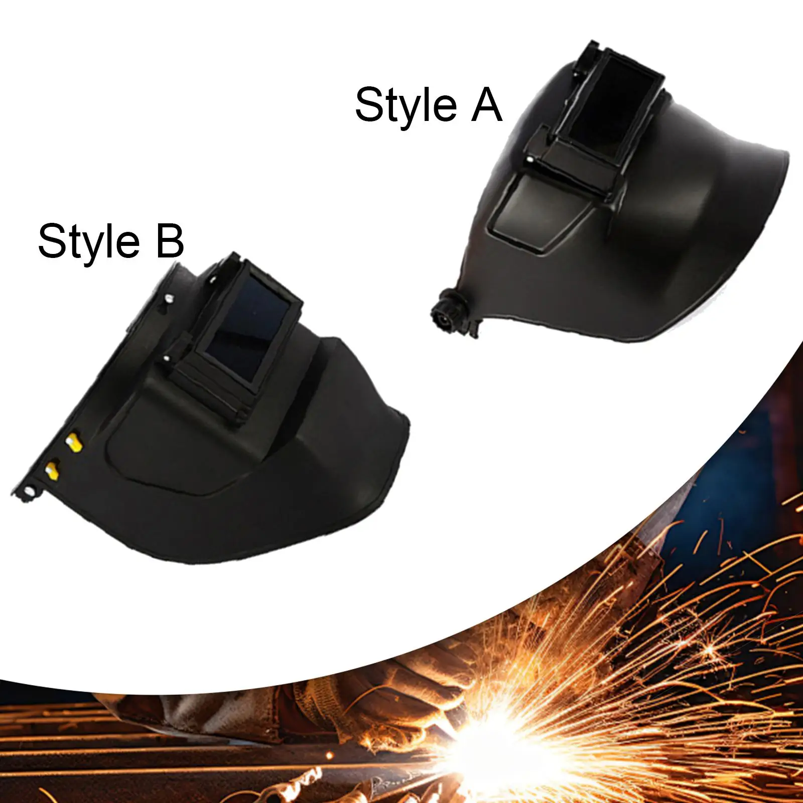 Welding Helmet Protection Mask Face Shield Face Mask Flip Type Lens for ARC Weld Manufacturing Metal Production Maintenance Work