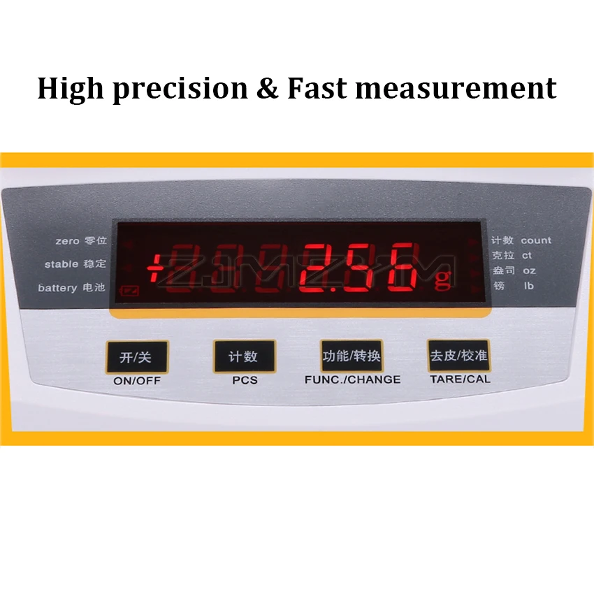 0.1g/0.01g 5000g Electronic Scale Digital Jewelry Laboratory Electronic Balance Weighing Scale Rechargeable Scale 110V/220V