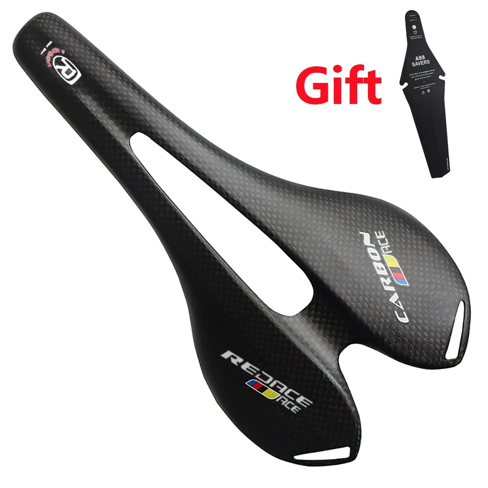 Ultralight Full Carbon Mountain Bicycle Saddle Road Bike saddle MTB Carbon Saddles Seat Super-light Cushion Glossy Matte 105g