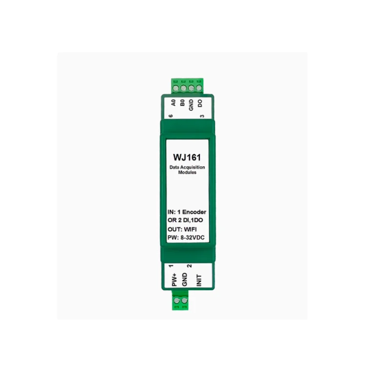 WJ161 1-channel encoded 2DI pulse Modbus TCP protocol WiFi module