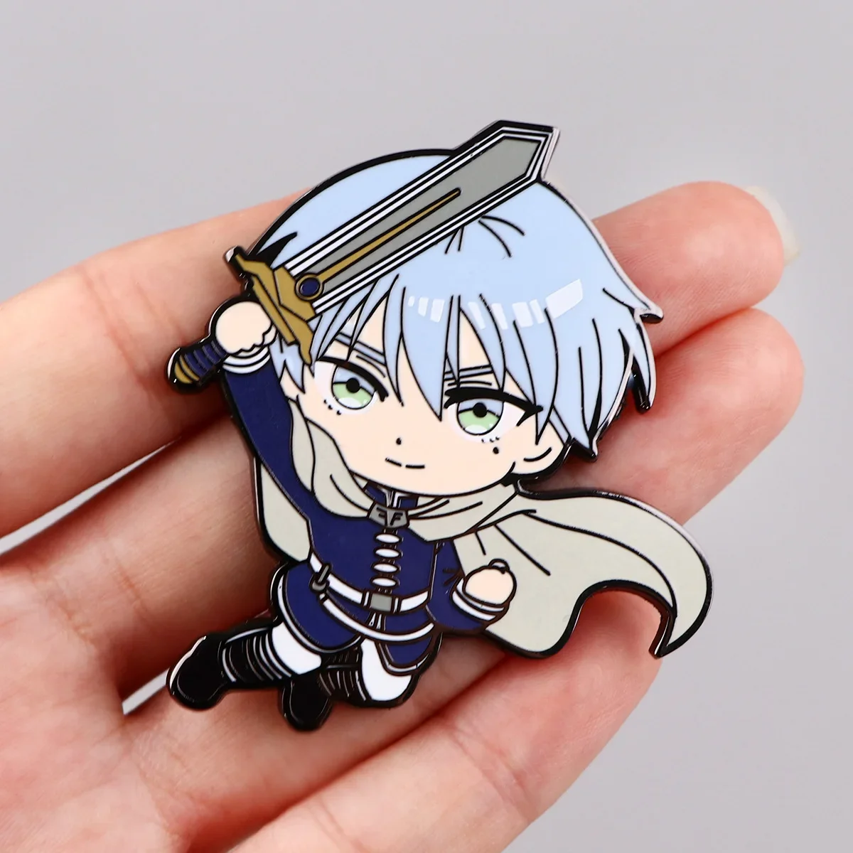 فريرين: ما وراء نهاية الرحلة المينا شارات أنيمي هيميل بروش مانغا دبابيس لحقيبة الظهر الملابس التلبيب تأثيري مجوهرات لعبة الهدايا #3