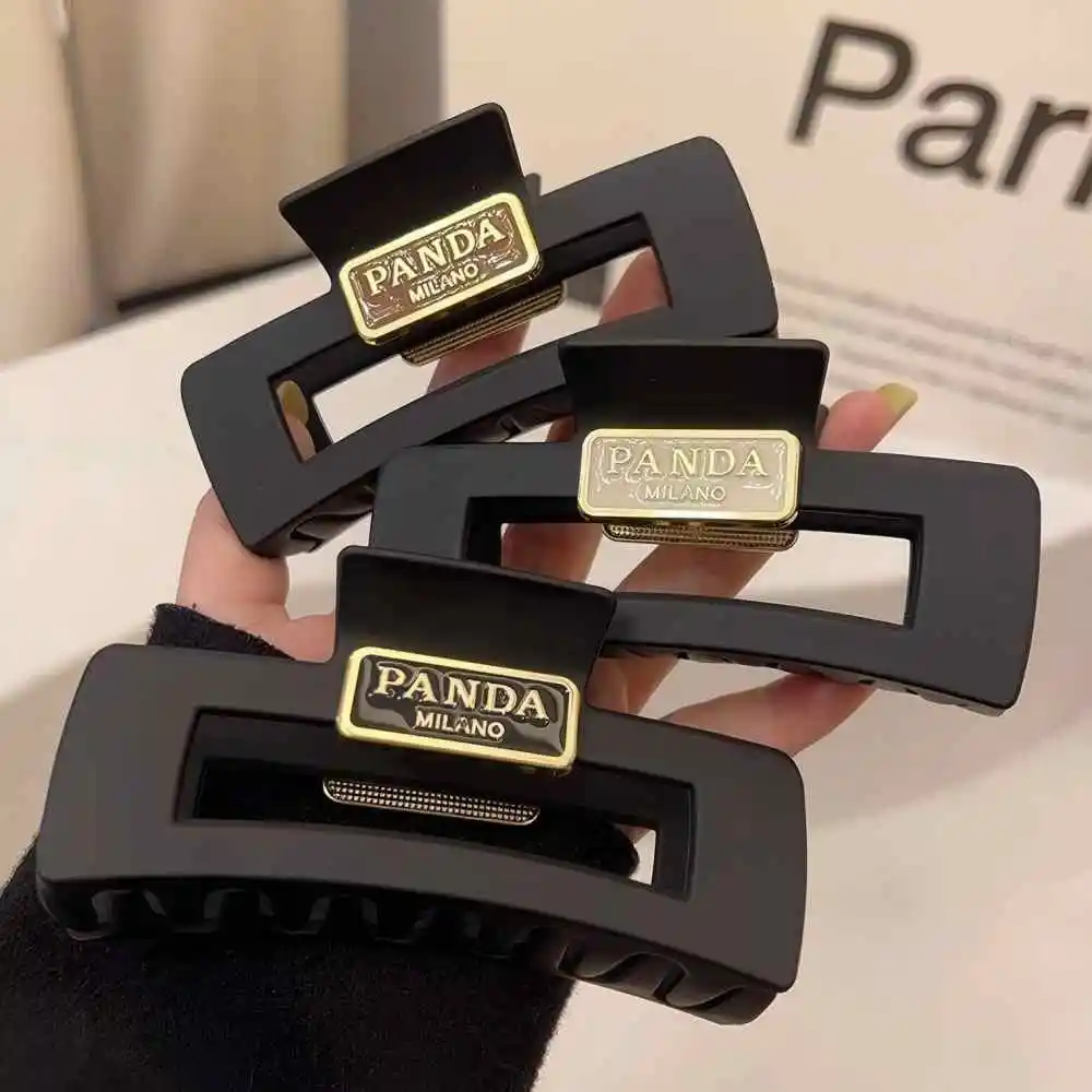 2026 Pinza de agarre mate versátil, para la parte trasera de la cabeza, pinza grande, pinza de tiburón, para peinados con volumen, accesorio de sujeción para el cabello, accesorios para el cabello