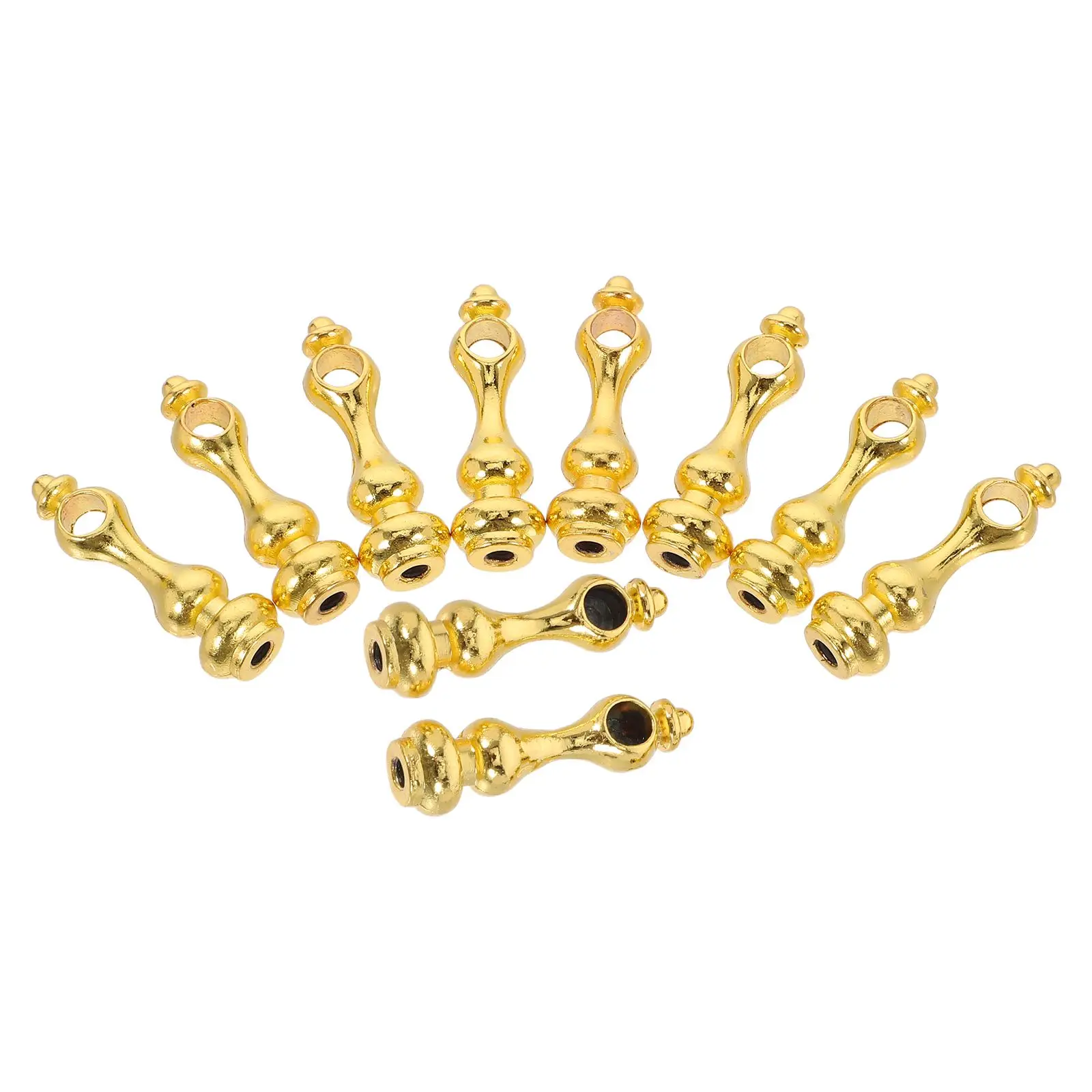 

10pcs Glass Spindles Metal Connector for Furniture Hardware Furniture Hardware Accessories Accessories Sturdy Material Versatile
