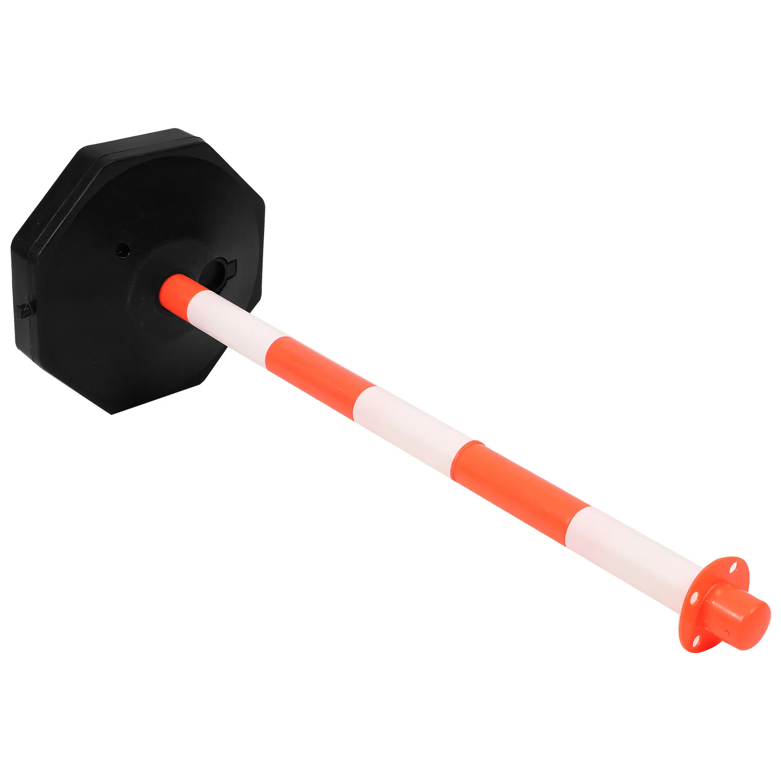 كومة تحذير الطريق، عزل الدرابزين الآمن، مضاد للتصادمات، قابلة للتعبئة، رؤية عالية، متينة، مقاومة للصدمات، متحركة #4