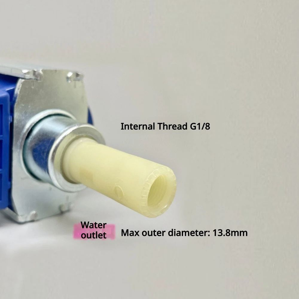 E505 Solenoid Water Pump 47W AC220-240V 50Hz 15Bar 630ml/min Intermittent Work for Espresso Coffee Machine Sterilizer Cleaner