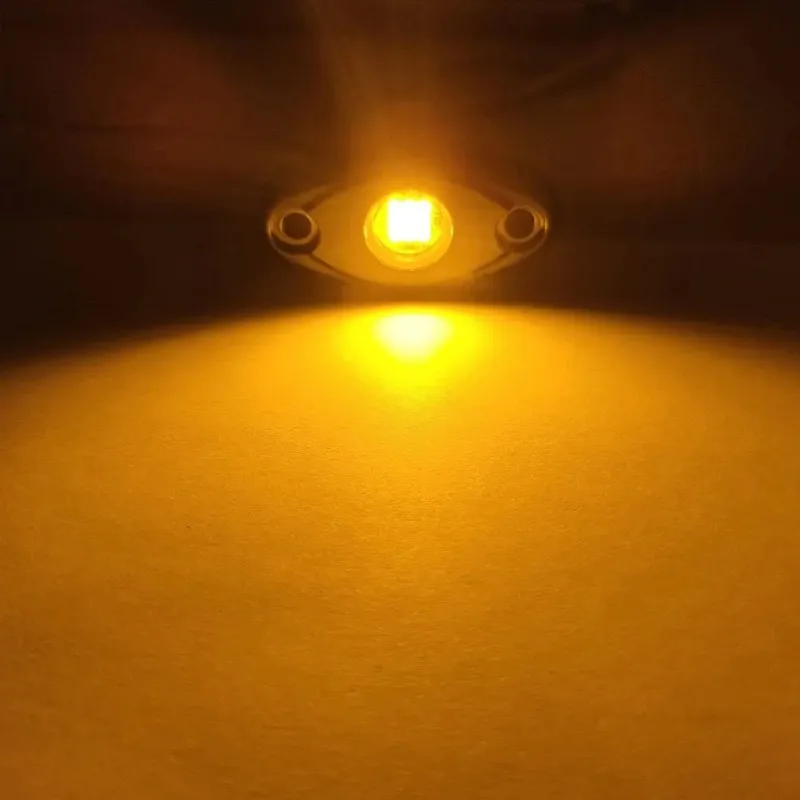 Underbody LED Chassis Light for All Terrain Vehicles, Single Color, 9W IP67 Waterproof, 12V DC Aluminum Alloy, Fit for Jeep