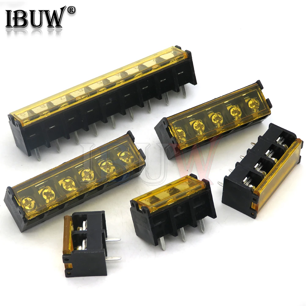 HB9500 2P 3P 4P 5P 6P 7P 8P 9P 10Pin PCB Screw Terminal Block Connector HB-9500 300V 30A Lid Barrier Terminal 9.5MM Pitch