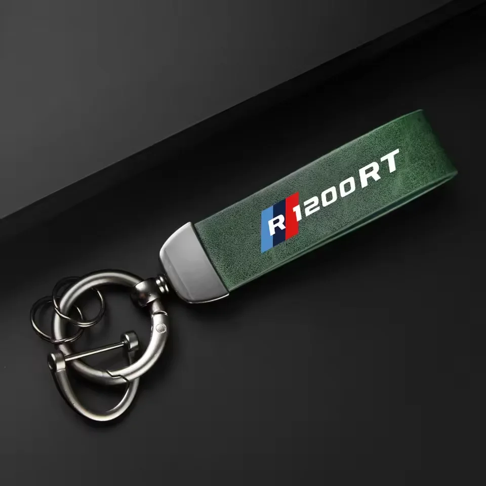 ل BMW R1200RT R1200 RT R 1200RT r1200rt lc r1250rt r 1250 اكسسوارات عالية الجودة الجلود دراجة نارية حامل سلسلة مفاتيح كيرينغ #4