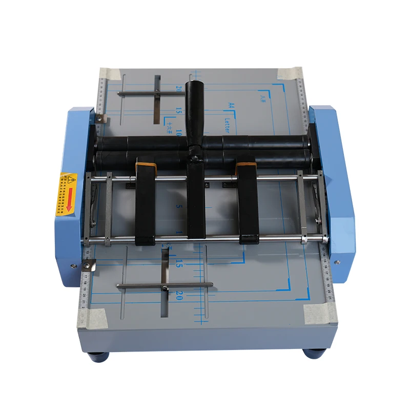 Good Quality Manual Book Stapler Folding Machine Booklet Maker Machine Paper Folding Machine