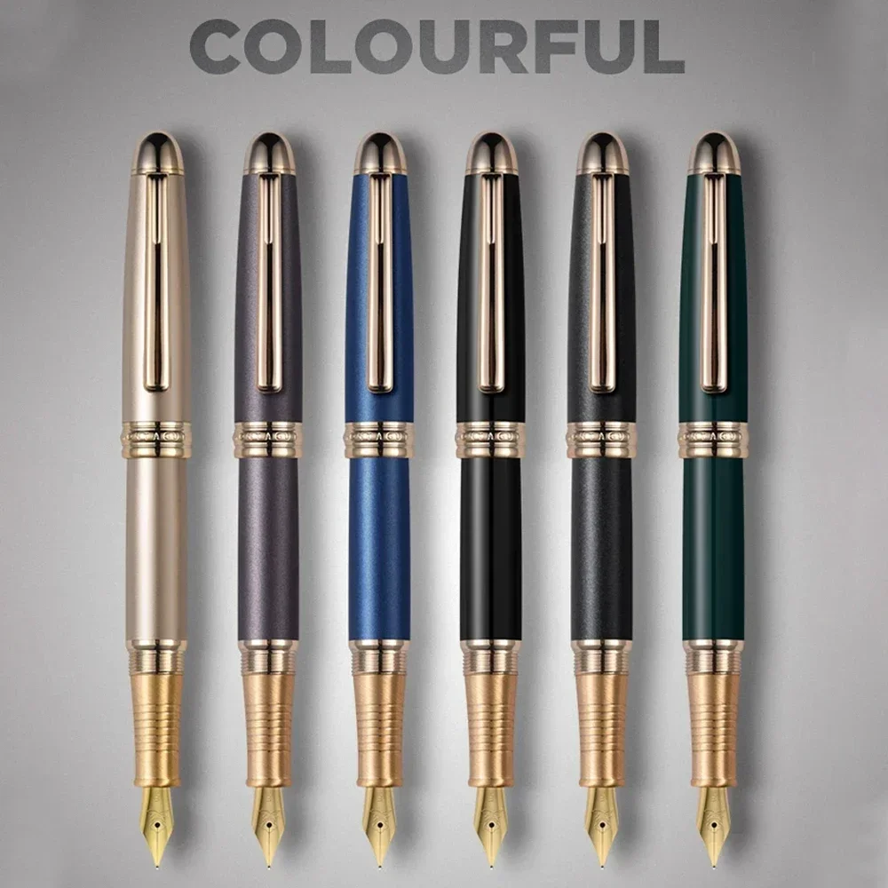 New Montagut 306 excellent Fountain pen unique Metal writing ink pens for business gift pens with 0.5mm F nib office supplies