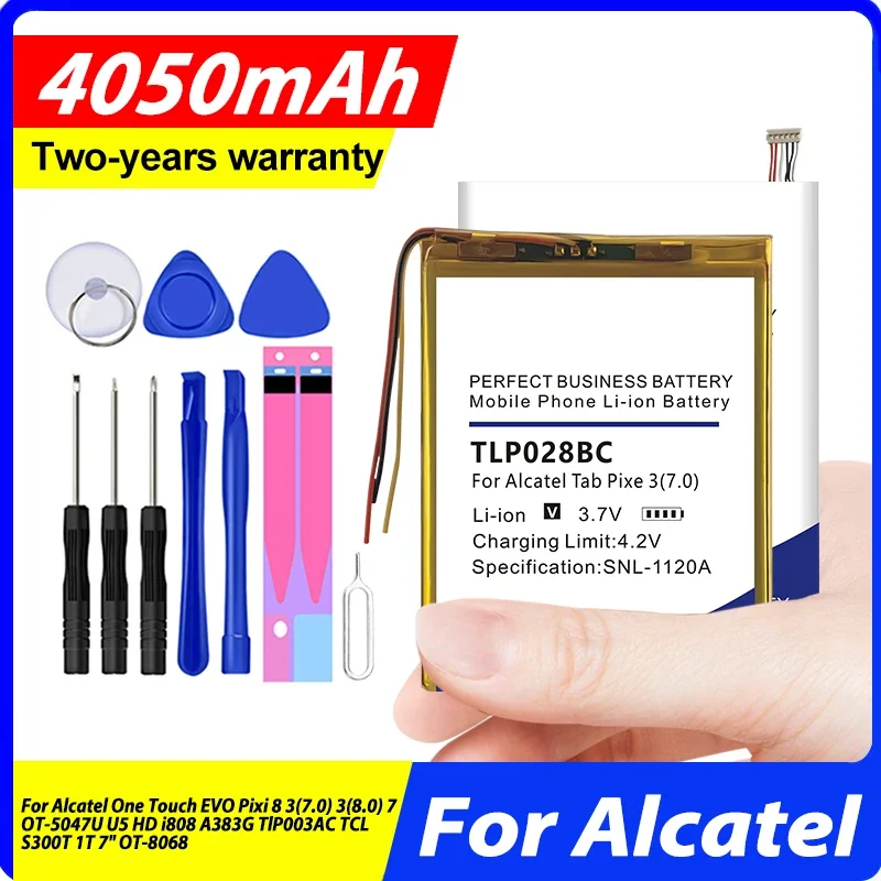 New TLP025F7 Battery For Alcatel One Touch EVO Pixi 8 3(7.0) 3(8.0) 7 OT-5047U U5 HD i808 A383G TlP003AC TCL S300T 1T 7