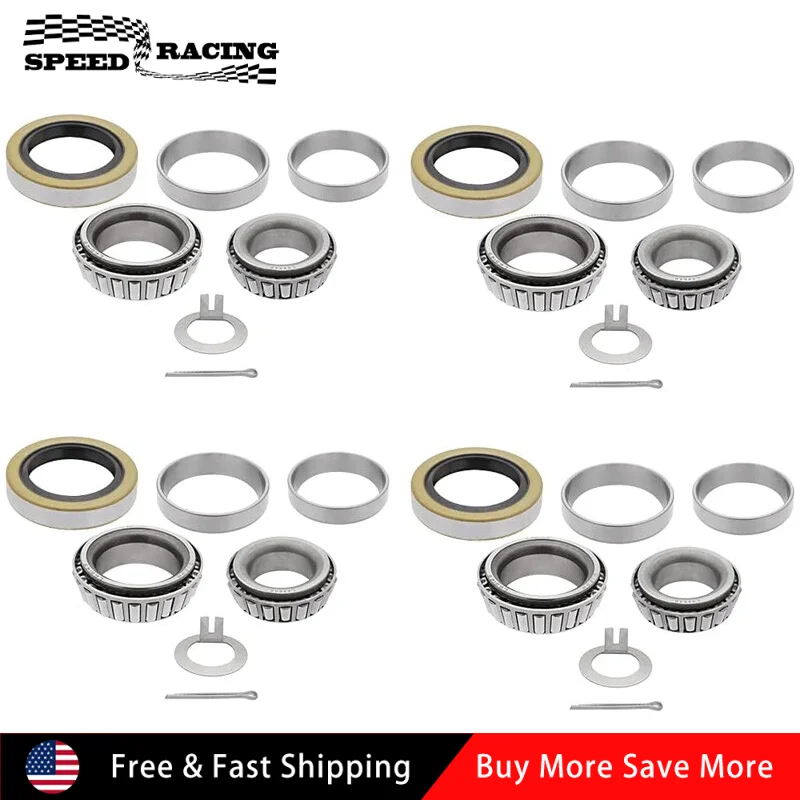 

L446494 L44610 L68149 L68111 1-1/16'' To 1-3/8" Boat Trailer Wheel Axle Bearing Seal Kit for 3500 Lbs Axle HB-0170