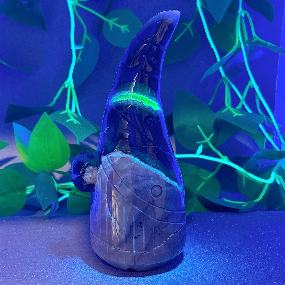 Volcano Agate Elf Crystal Natural Stone Quartz Minerals Home Decoritems Garden Reiki Gifts Energy Healing Lucky Auspicious Love