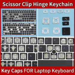 Replacement Keycaps Scissor Clip Hinge For HP ZBook 14u G5 14u G6 EliteBook 745 G5 840 846 G5 G6 keyboard Keychain