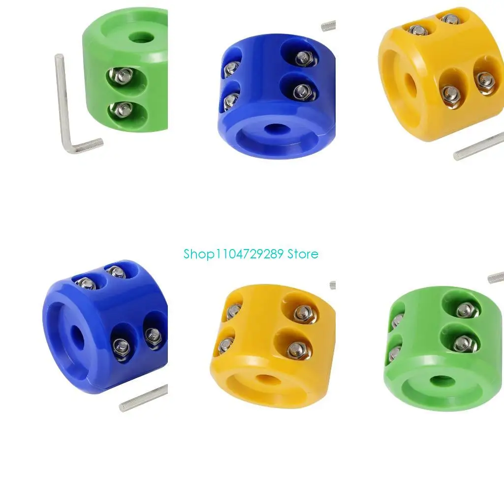D8KE Rubber Winch Rope Hook Stopper for Automotive Cable Entry and Support Use
