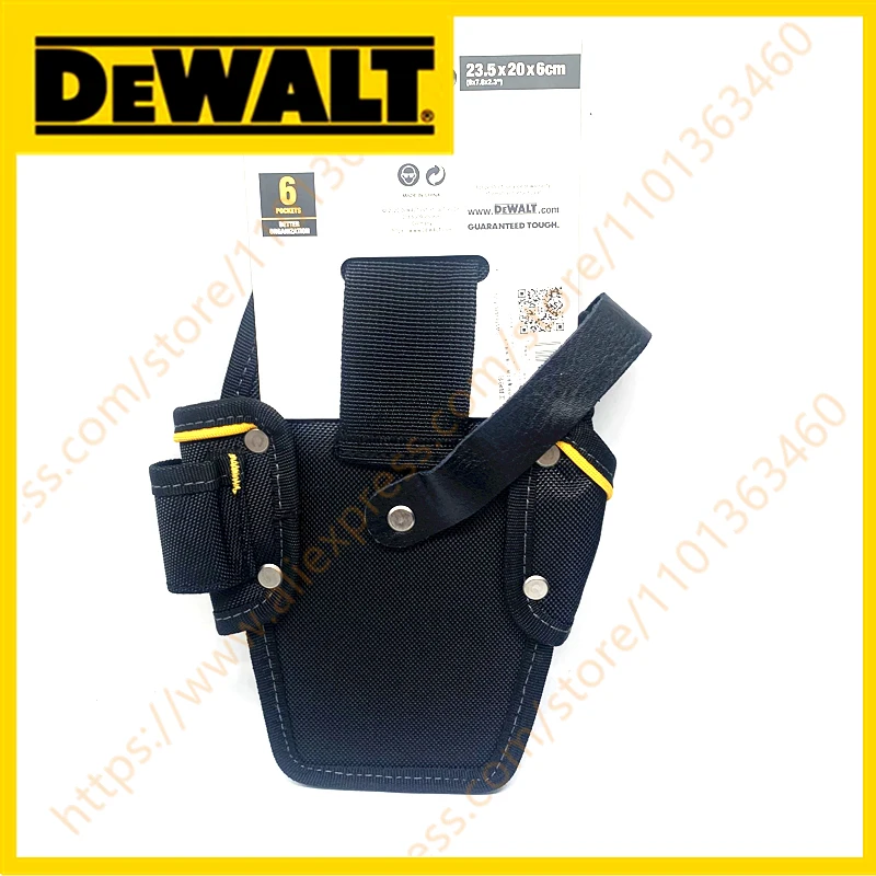 DEWALT 콤팩트 드릴 백 키트 드릴 벨트 백 키트 다기능 가방 DWST83486-1
