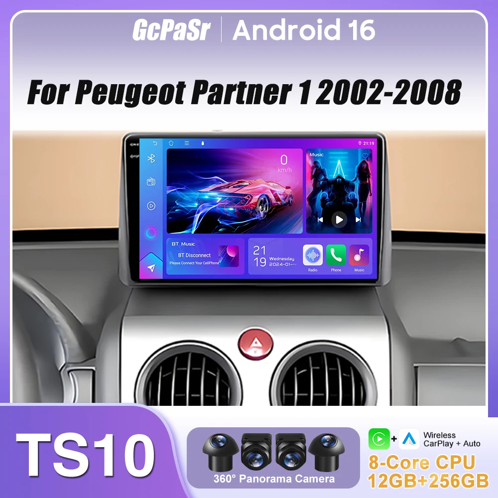 For Peugeot Partner…