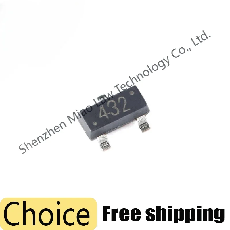 10pcs/lot TL432 SOT-23 SOT23 5% Adjustable Precision Shunt Regulator Reference Voltage IC Chip