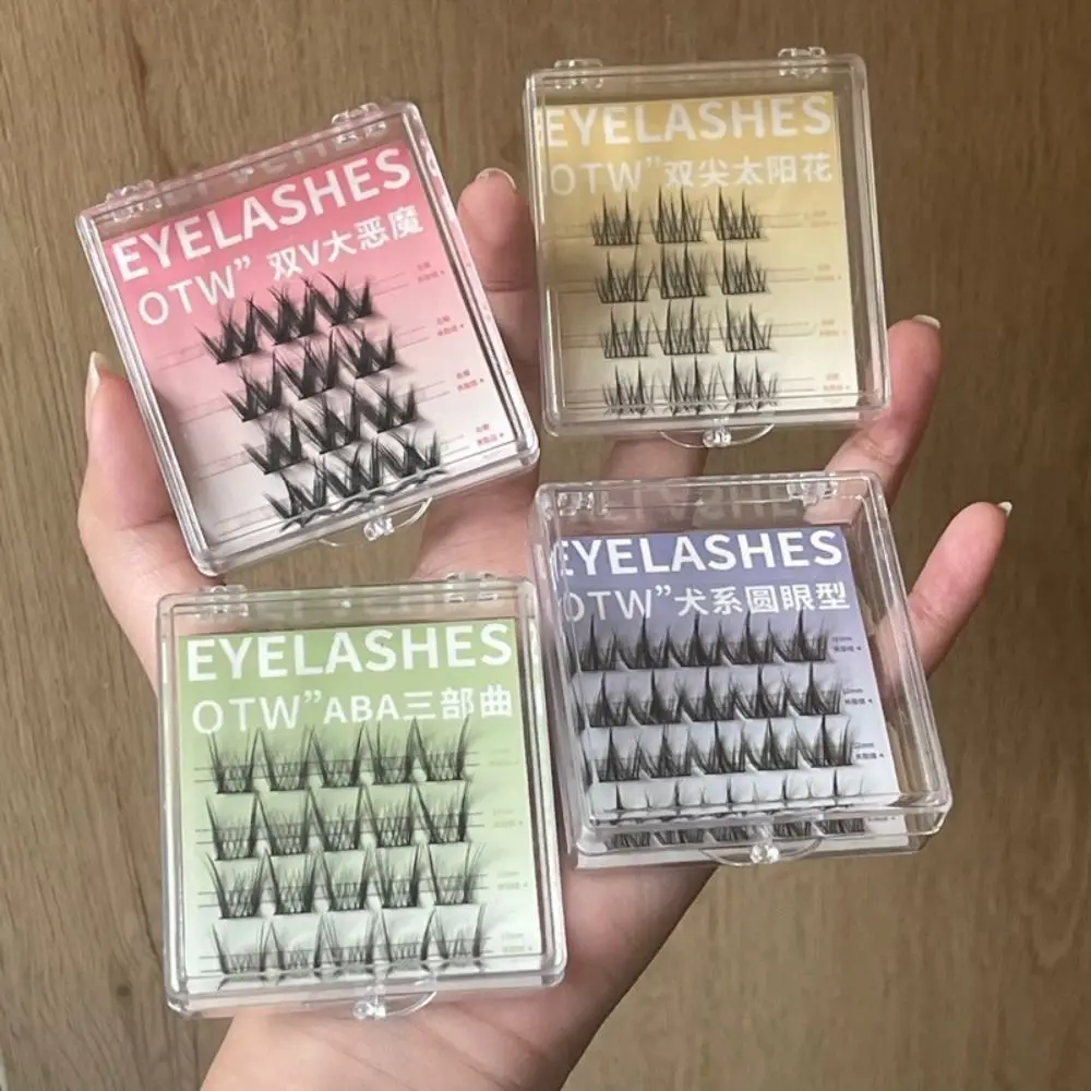 

Segmented Manga Lashes Self-grating Self-adhesive Single Cluster False Eyelashes Fluffy Soft Eye Extension