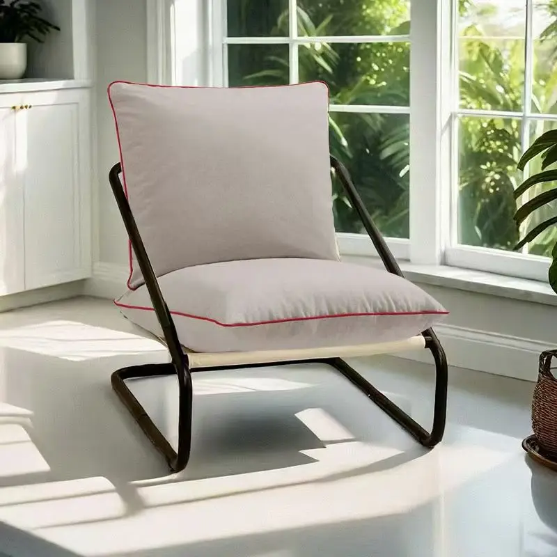 Soft Fluffy Lazy Floor Armchair Nordic Leisure Sofa Chair Suitable for Sleeping Lying for Coffee Shop Indoor Outdoor Use