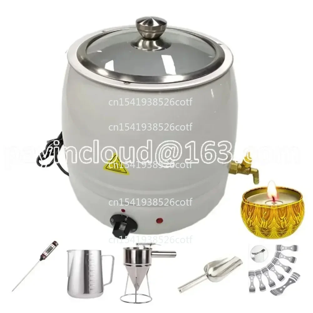 

Electric Melting Candle Wax Melter Contact Customer Service for Freight Large Size Stainless Steel Making Kit Machine