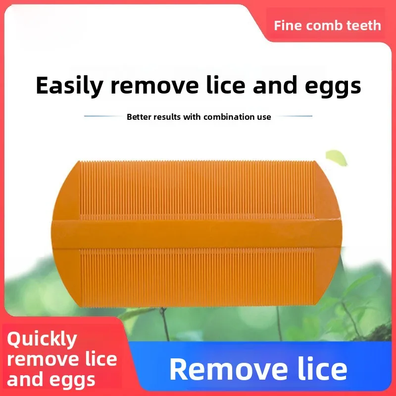 

Traditional Style Ultra-Dense Tooth Comb for Head Lice Removal And Scalp Dandruff Grooming Child Safe Bamboo Material