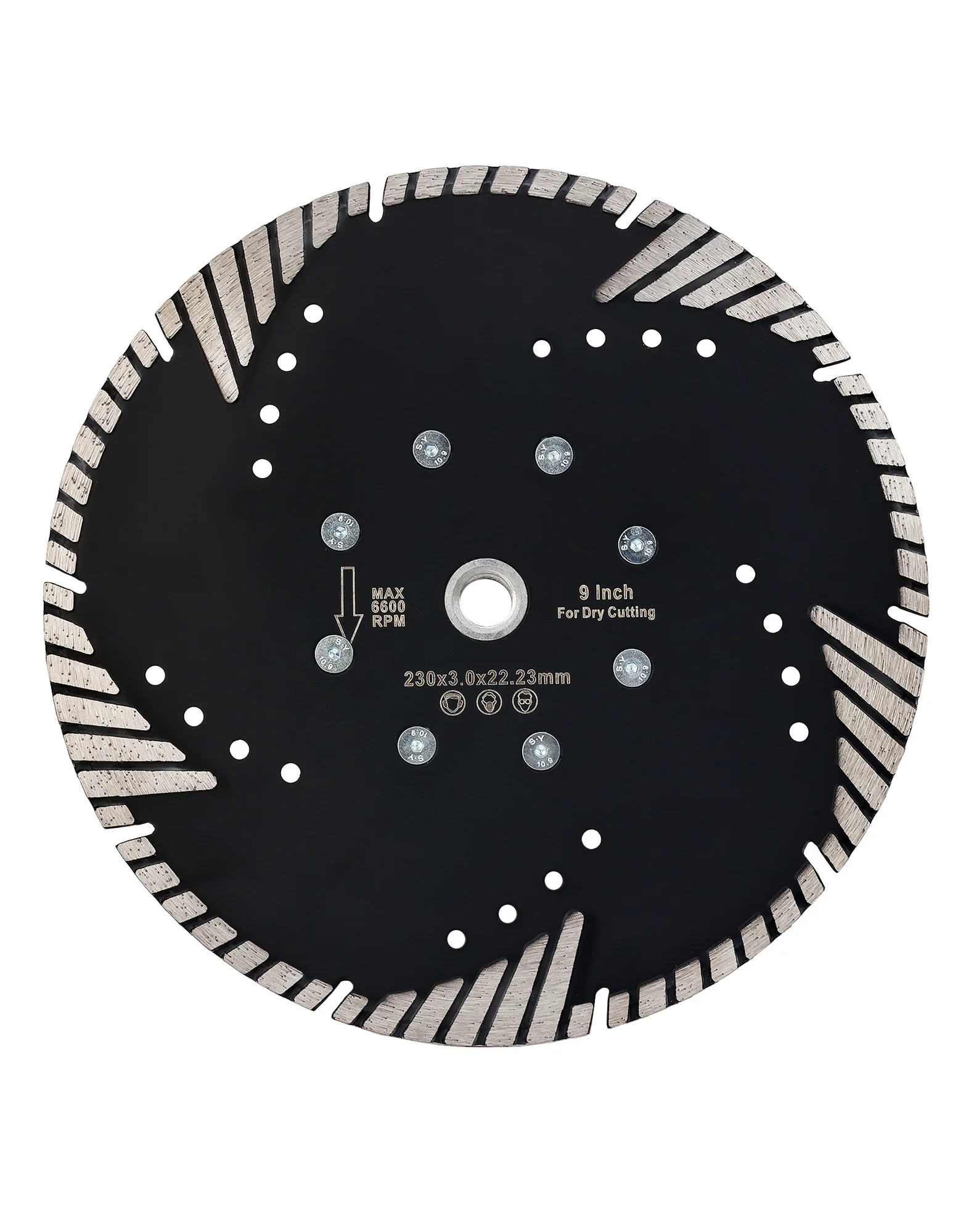 DC-FSTB9 9 pollice circolare di diamante di rettifica disco con M14 flangia e la lama di taglio 230mm per la pietra