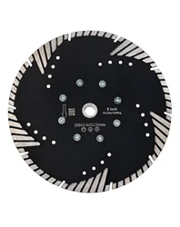 DC-FSTB9 9 inch circular diamond grinding disc with M14 flange and cutting blade 230mm for stone