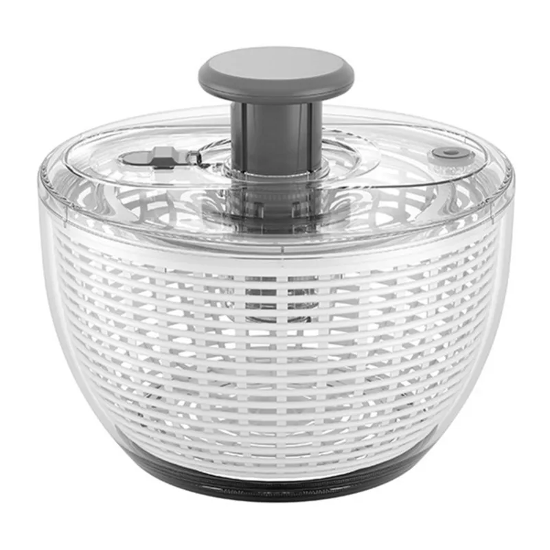 Press-type vegetable dehydrator Salad salad throw basket dehydration basin large