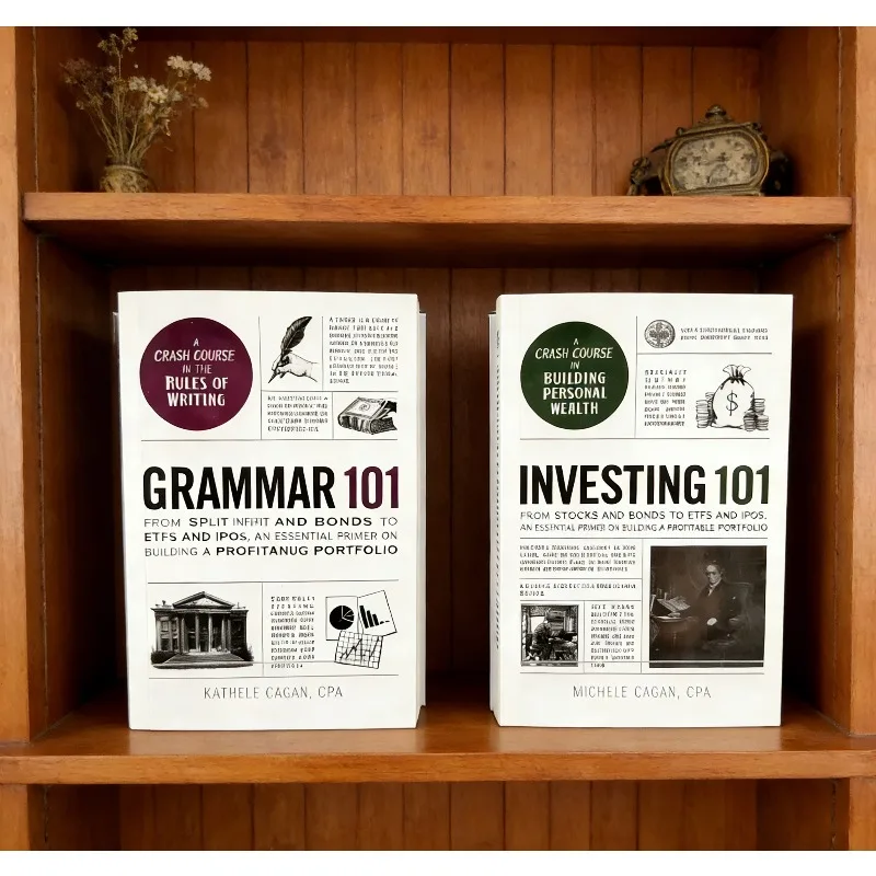 

Комплект книг «Основы грамматики» и «Основы инвестиций»: Незаменимое руководство по правилам английской речи и философия накопления личного богатства.