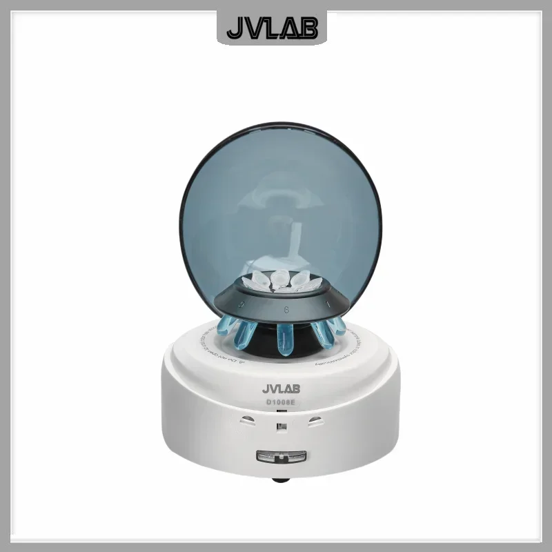 Palm Micro Centrifuge Laboratory Mini Centrifuge 4000rpm Come with Two Rotors for 0.5 1.5 2ml Tubes up to 8 PCR Strips*4