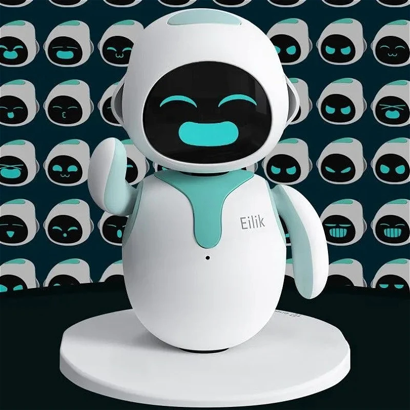 

Eilik Smart Emotional Voice Interactive Companion Electronic Pet Robot Toy Back to School Gift for Kids Learning Desktop Toy