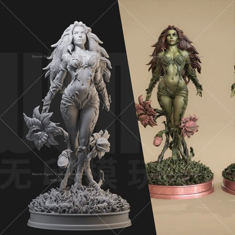 1/24 1/18 Scale DC Poison Ivy Pamela Snake Scorpion Tricks Beauty Batman Villain DIY Self-assembled GK 3D Resin Un-panited Doll