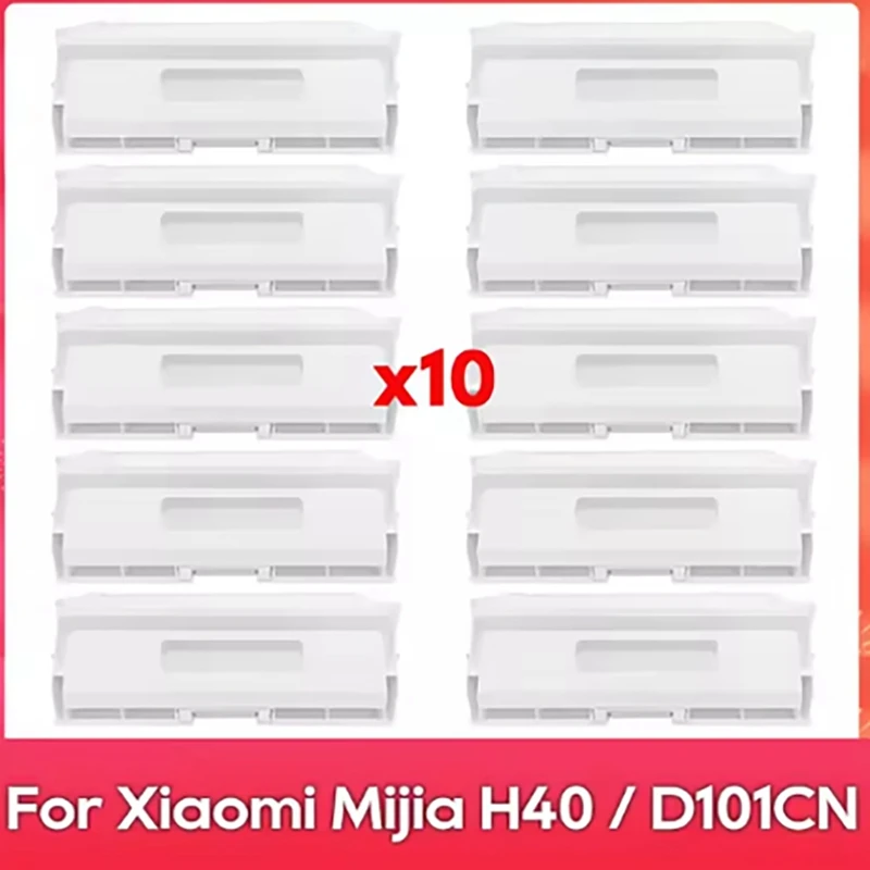 Bolsas de polvo compatibles con Xiaomi Mijia H40/D101CN, accesorios para aspiradoras Robot, 10 Uds.