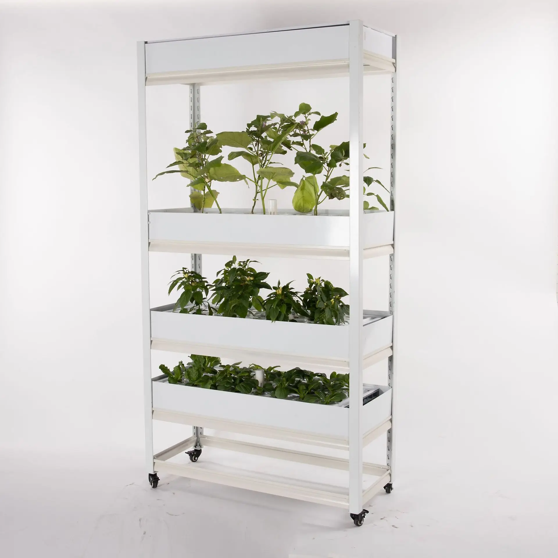 Soilless cultivation intelligent vegetable growing cabinet multi-functional hydroponic vegetable growing machine three layers