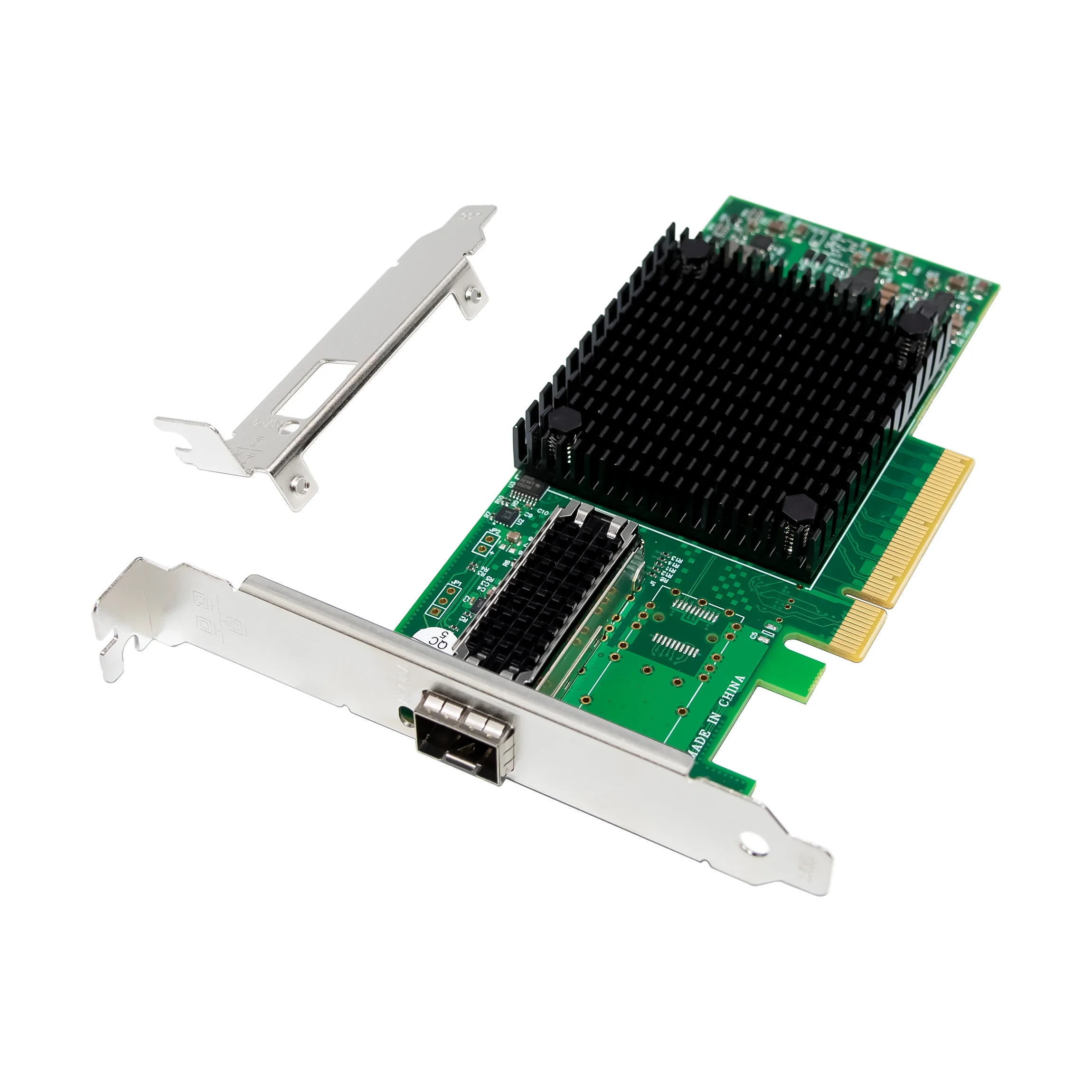 Sunweit ST7493 Mellanox ConnectX-4 Adaptador Ethernet Gigabit de porta única 25G NIC para uso externo de servidor em estoque