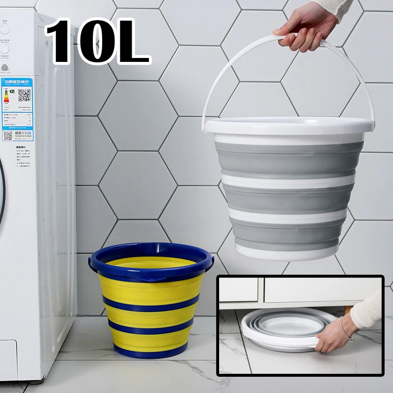 

Складное ведро для улицы. Портативный резервуар для воды на открытом воздухе. Выдвижное ведро. Рыболовные снасти. Ведро для рыбалки. Легко чистить ведро.