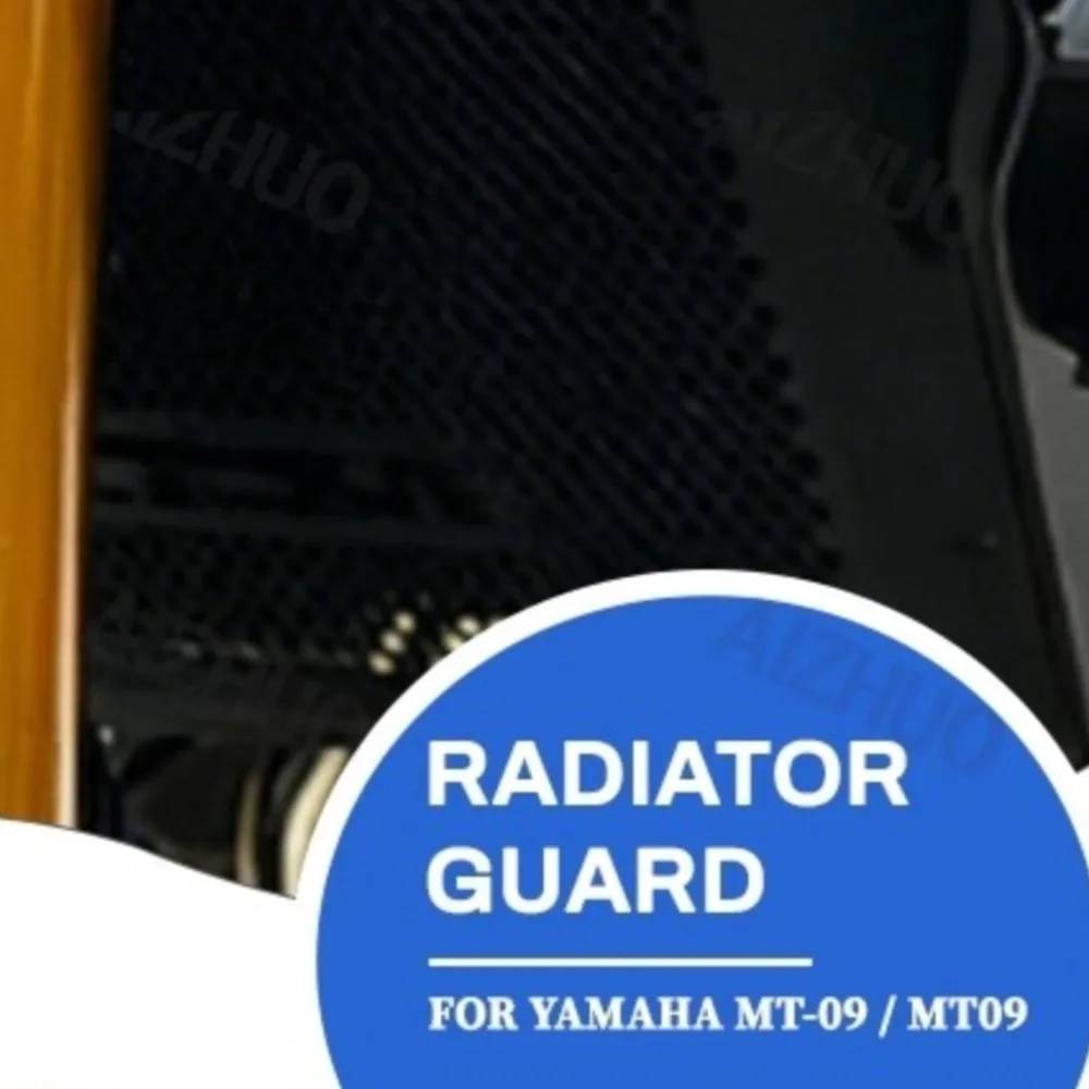 

For Yamaha MT 09 MT09 MT-09 SP Y-AMT YAMT MT-09SP 2024 2025 2026 Radiator Guard Radiator Grille Guard Cover Protector Protection