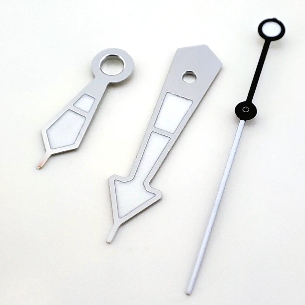 무브먼트 워치 교체용 부품, C3 야광 핸즈, NH35/NH36/4R35/4R36 에 적합, 하이 퀄리티 워치 핸즈