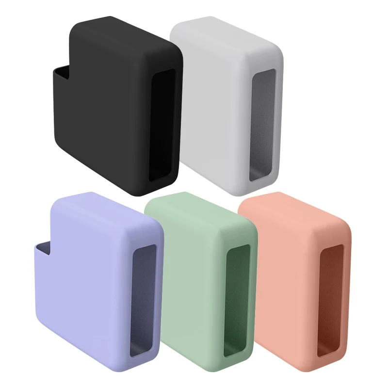 For MacBook Adapter Silicone Cover Protectors Dustproof Sleeve