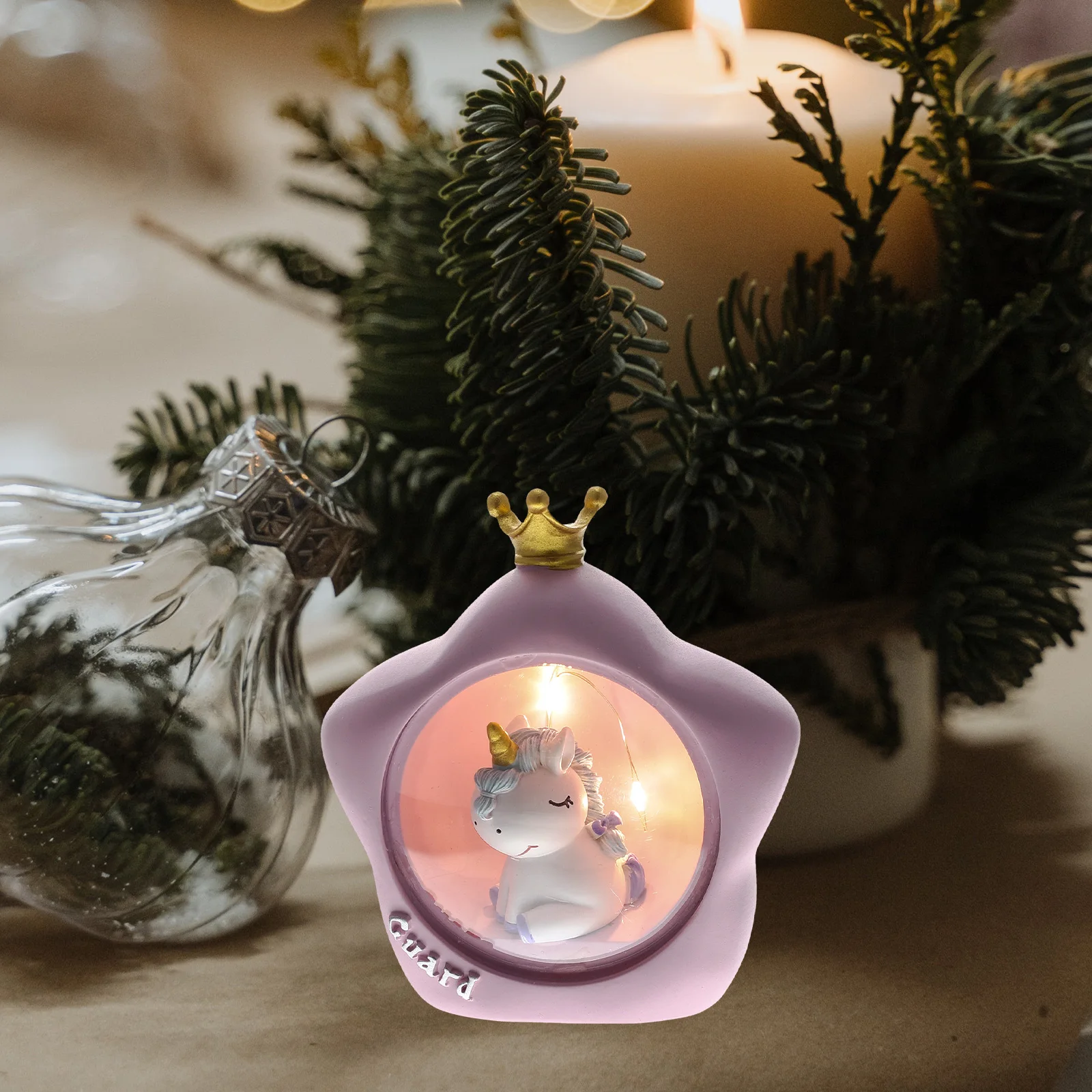 

Lamp Compact Gentle Light Kids Bedroom Night Light Travel Camping Gift Cartoon Lights Decorative Bedroom Study Baby