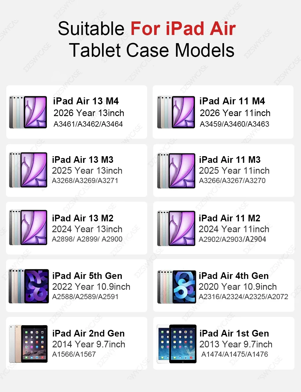 Klare Transparente Hülle für iPad 10. 11. Gen A16 Air 10.9 11 13 M2 M3 M4 Pro 11 12.9 13 M5 Mini7 6 9/8/7. 10.2 6/5. 9.7 Cover – Detail 4
