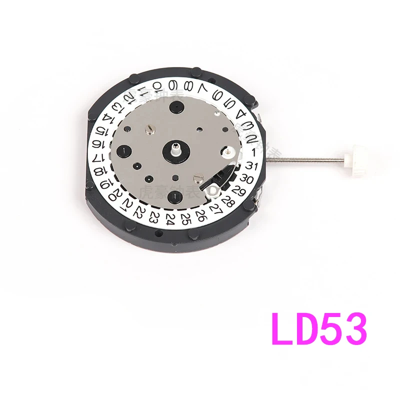 China LD53 Movement 6Hands Quartz Movement 3.6.9 Small Seconds Brand New Watch Mouvement Replacement Parts