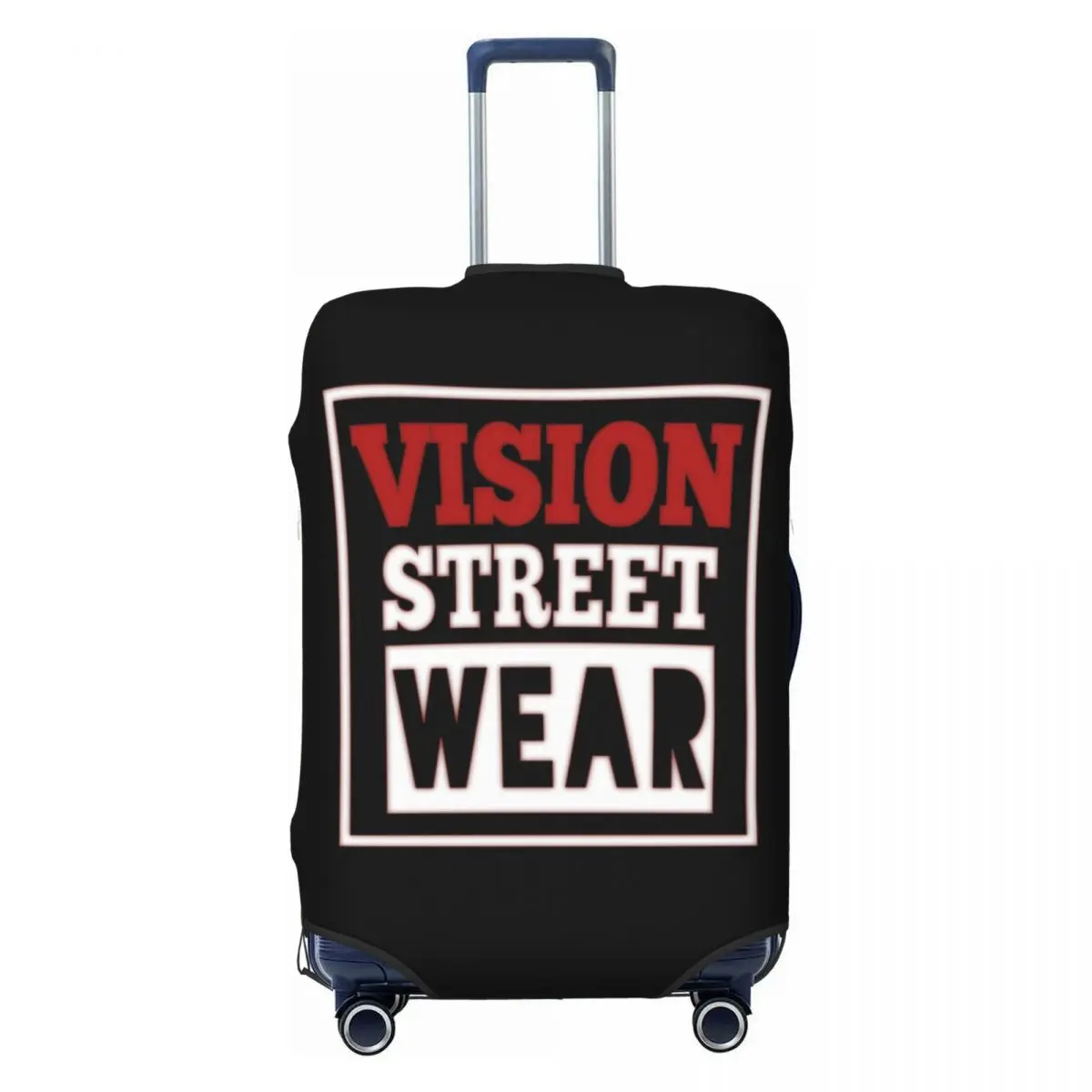 

Чехол для чемодана Custom Custom Vision Street Wear в стиле 80-х для скейтбординга, пылезащитный, для путешествий