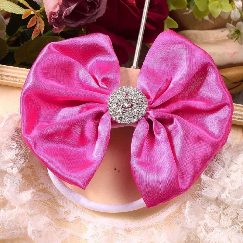 Bebê foto traje bowknot hairband recém-nascido férias fotografia roupa d5qa