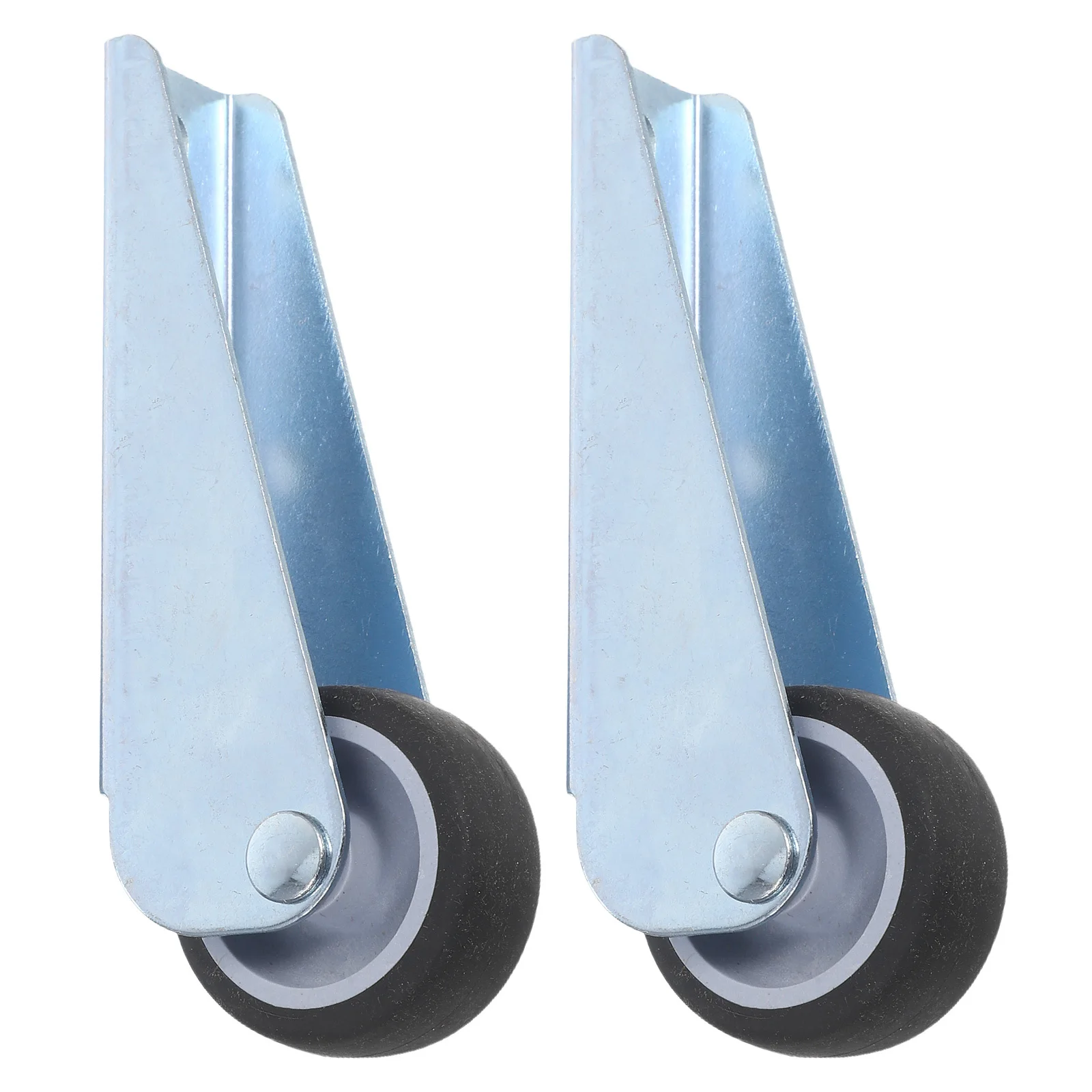 

2Pcs Sliding Door Bottom Pulley Wheel Anti-Sag Support Side Mount Replacement Rollers Heavy Duty Rubber Casters for Doors