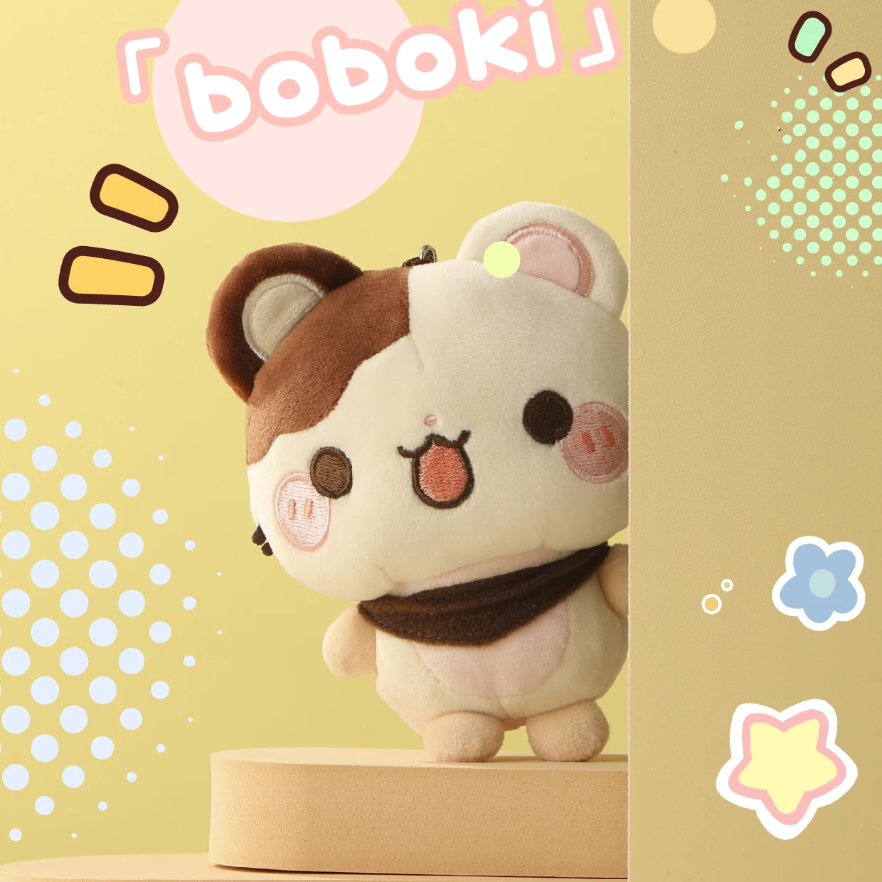 Boboki Original de 11cm, colgante pequeño súper suave, bolso bonito, juguete de moda, serie coleccionable, llavero, adorno decorativo